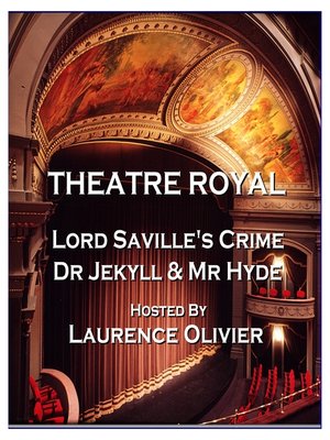 cover image of Lord Saville's Crime / Dr Jekyll and Mr Hyde
